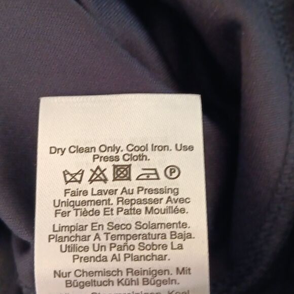 NWT DKNY Sheer Dark Floral Dress - Picture 14 of 16